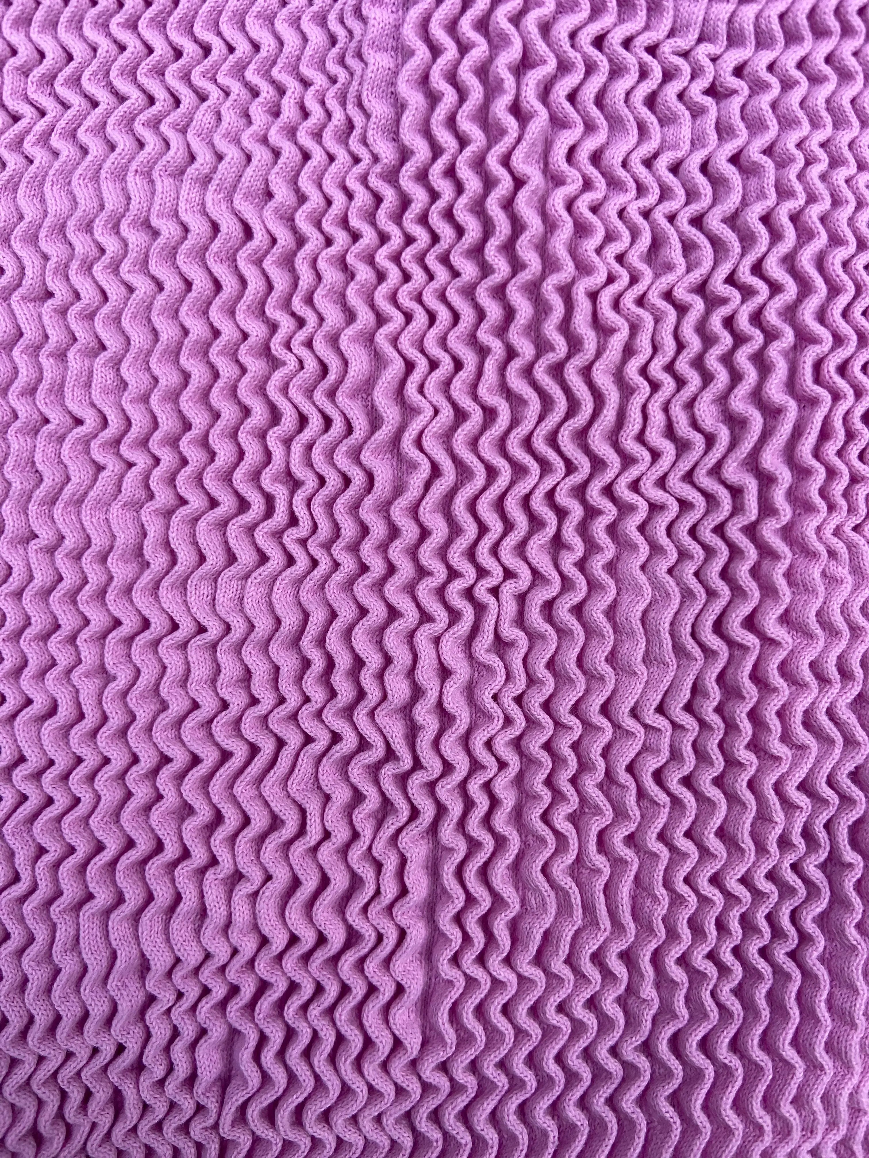 Aura crinkle - Purple swimsuit fabric