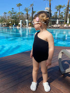 The One Strap Kids Swimsuit - Black - Match Me Swimwear