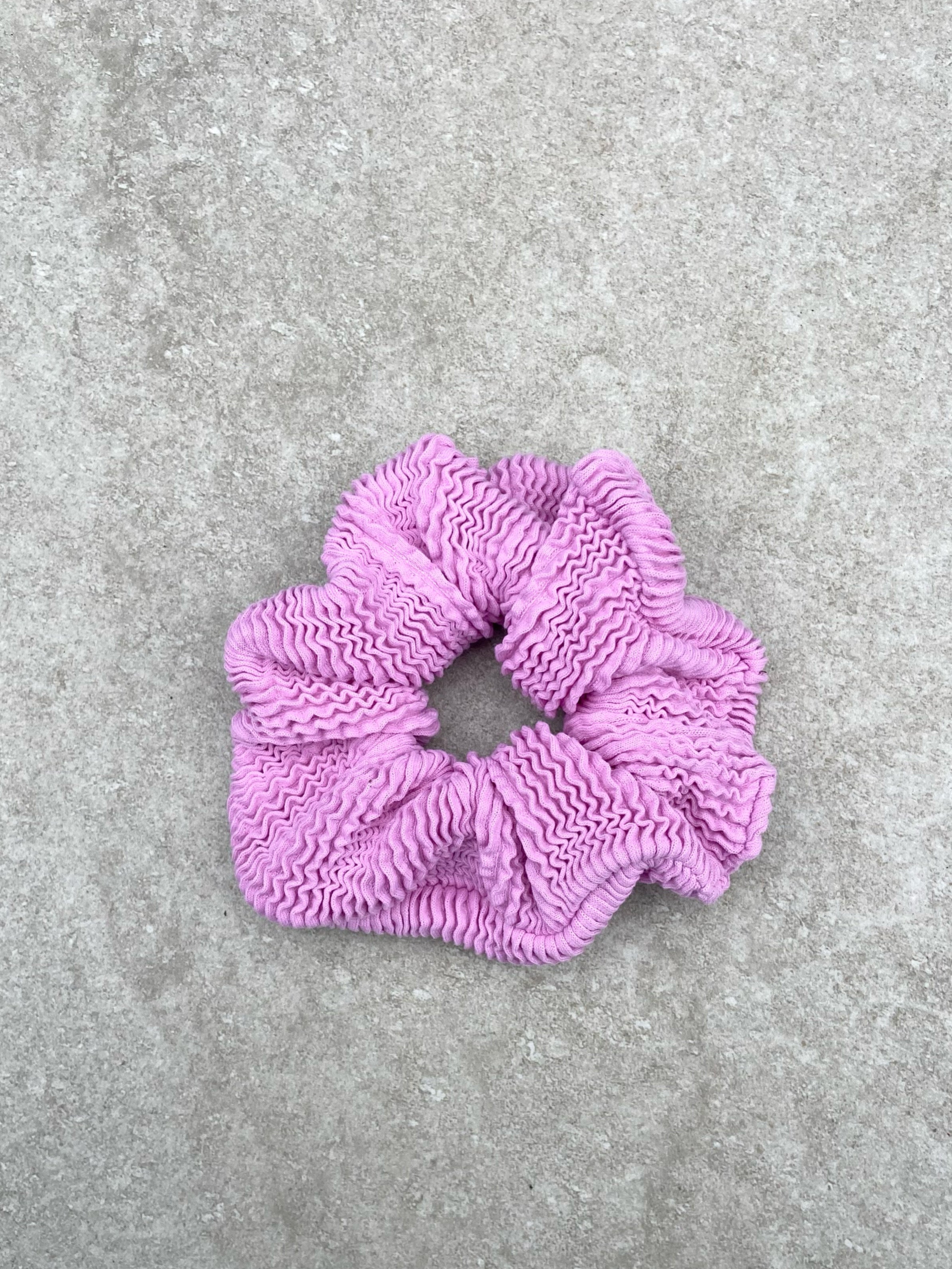 Crinkle Scrunchie - Purple