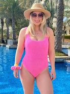 Iconic Pink Swimsuit Adults - Match Me Swimwear