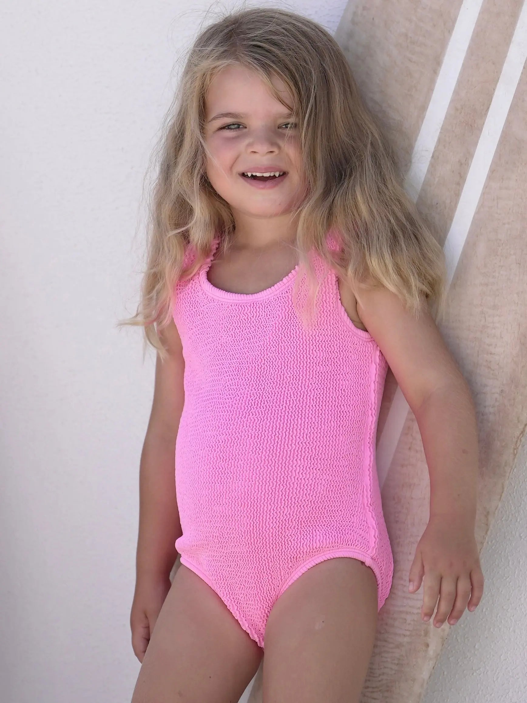 Iconic Kids Swimsuit - Pink