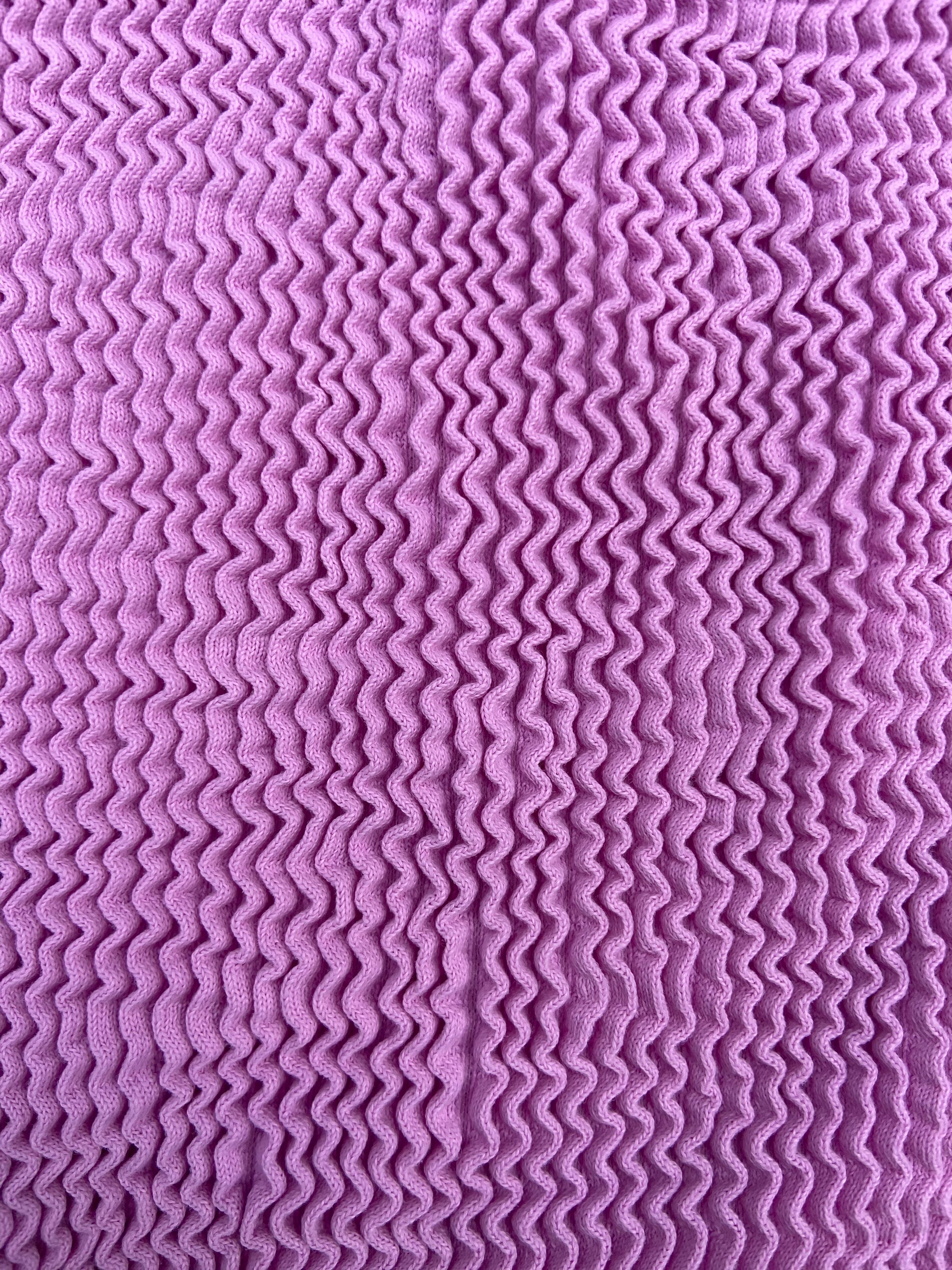 Aura crinkle - Purple swimsuit fabric