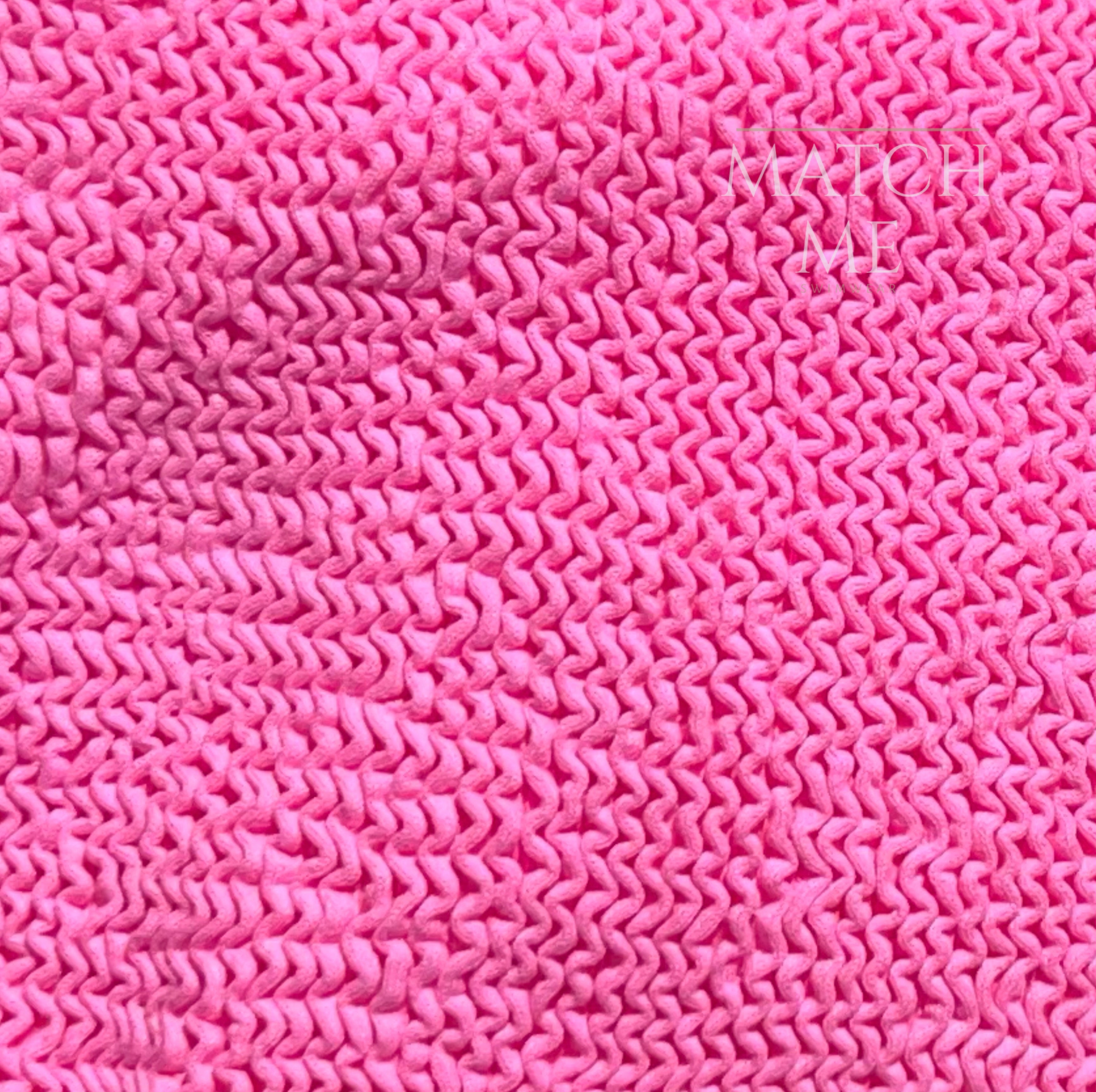 Original Square Neck Swimsuit - Pink - Match Me Swimwear